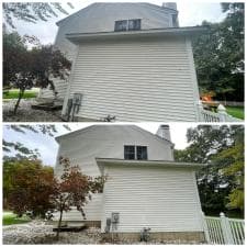 Algae-covered-house-washing-in-Spring-Lake-MI 8