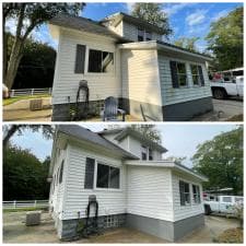 House-Washing-and-fall-out-on-a-busy-road-in-Spring-Lake-MI 0