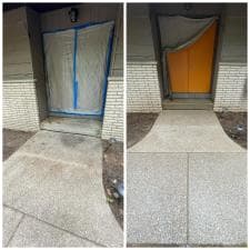 Rough-Sawed-Cedar-House-Washing-Cement-Cleaning-in-Saugatuck-MI 2