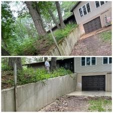 Rough-Sawed-Cedar-House-Washing-Cement-Cleaning-in-Saugatuck-MI 3